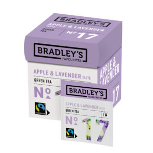 Bradleys Favourites Thee NO. 17 Green Tea Apple & Lavender fairtrade