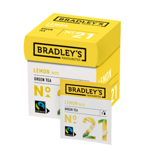 Bradleys Favourites Thee NO. 21 Green Tea Lemon fairtrade