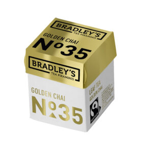 Bradley’s Piramini Thee NO. 35 Golden Chai – 30 stuks